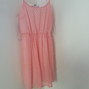 forever 21 Polka dot women dress strap XS